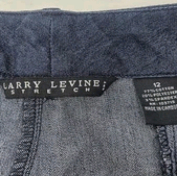 Larry Levine stretch slacks size 12 - Picture 4 of 5